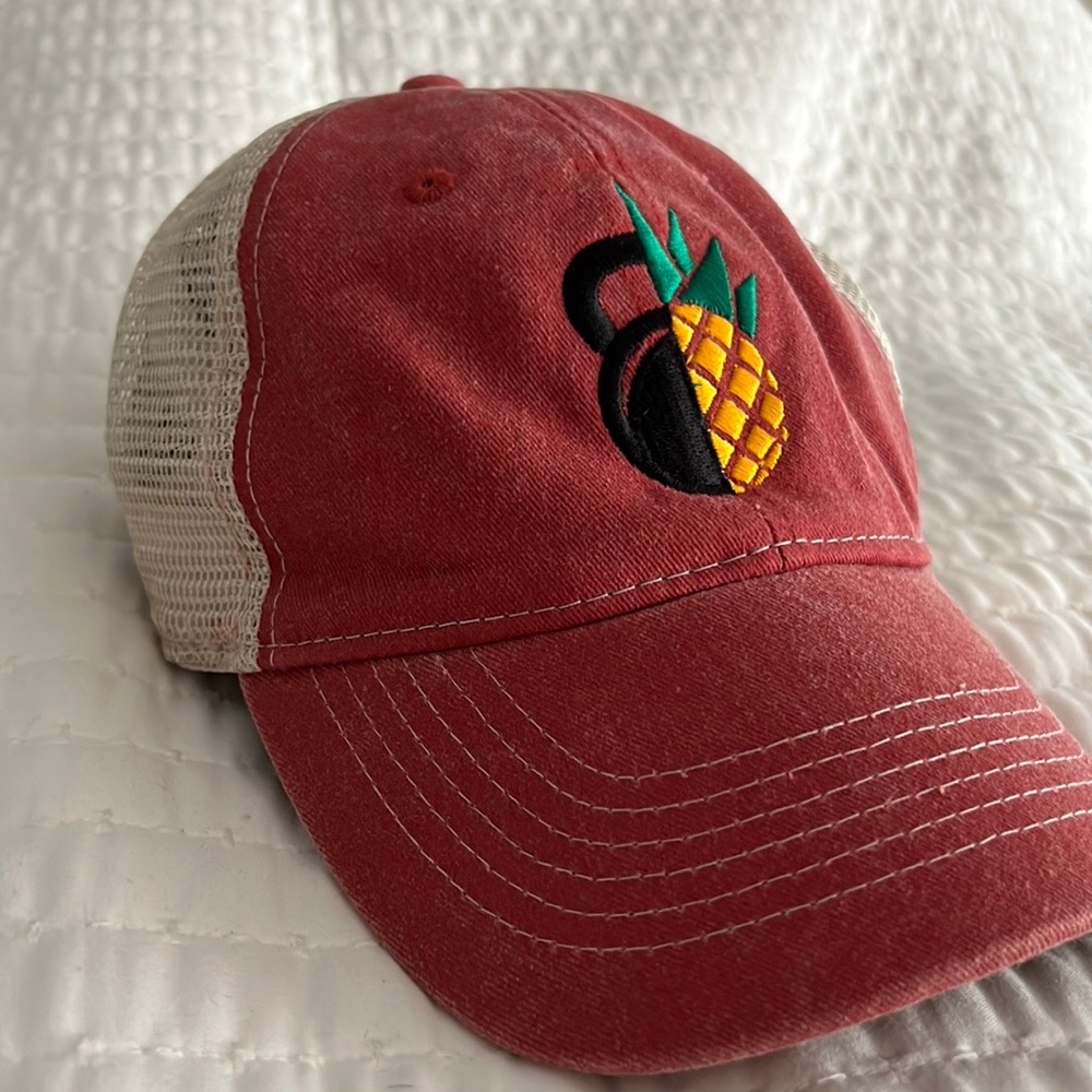 Pineapple/Kettlebell ball caps